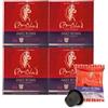 BOCCA DELLA VERITA - 40 Capsule Caffè AMO ROMA GOURMET Confezione Protettiva Caffe Espresso Tostatura Naturale e Artigianale - Capsule Compatibili con Macchine Nespresso®*, Idee Regalo Made in Italy