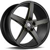 Cerchi in lega Seventy9 Sv N 8.0x18 Bggr Black Matt Milled Gold