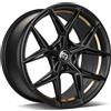 Cerchi in lega Seventy9 Scf B 8.0x18 Bggil Black Matt Gold Inner Lip