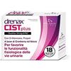 Drenax Forte Cist Plus Integratore Alimentare per Funzione Urinaria e contro le Cistiti, 18 Stick pack, 03723
