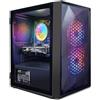 STGsivir -PC da tavolo da gioco-Radeon R9 370 4GB, Core i5 3,3-3,7G, 16 GB RAM, 512 GB SSD, 600 M WiFi, BT 5,0, RGB Fanx3, W10H64- Torre di computer di gioco per giocatori e Streaming