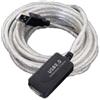 ProDigital_Cable 5 m Cavo USB 2.0 Prolunga Amplificata Attiva estendibile fino a 25 mt. (anche con Cavo neutro) Cavetto Trasferimento PC