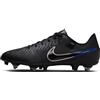 NIKE Legend 10 Academy SG-PRO, Scarpe da Calcio Uomo, Black/Chrome-Hyper Royal, 44.5 EU