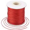 Craftdady - Rotolo di filo di poliestere cerato, 169,1 metri/rotolo, sezione rotonda, 0,5 mm, per lavori con perline, realizzazione di gioielli e forniture per macramè, colore: mattone