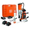 FEIN Trapano magnetico universale a batteria fino a 35 mm (trapano nucleare, trapano) AKBU 35 PMQW 18 V AS Set 2 x 8 Ah - N. 71700464000