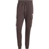 adidas Essentials Fleece Regular Tapered Cargo Pants - Pantaloni Uomo, Shadow Brown,