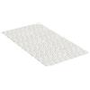 TATAY Tappetino Antiscivolo da Doccia o Vasca, di PVC con Ventose, Resistente a muffe e microbi, antibatterico, Design Pesci, Bianco Pergamo, Dimensione 72 x 36 cm