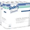 tenderly Carta igienica Tenderly salvaspazio 2 veli 30 rotoli da 160 strappi - 811911U