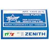 Zenith Punti metallici ZENITH 130/E 6/4 (cfz. 1000 punti) - 0311301401 - PROMOZIONE (acquisto minimo 10pz)
