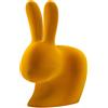 QEEBOO sedia RABBIT CHAIR VELVET FINISH - 90010DG