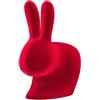 QEEBOO sedia RABBIT CHAIR VELVET FINISH - 90010RE