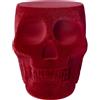 QEEBOO sgabello tavolino MEXICO STOOL AND SIDE TABLE VELVET FINISH - 70002RE-FL