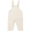 Camilife bebé Bambini Unisex Salopette in Velluto a Coste Pantaloni con Bretelle per 1-4 Anni Vintage Retro per Primavera Autunno - Marrone Scuro Taglia 95