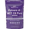 Ketosource Polvere di MCT C8 Puro al Cioccolato | 4X Aumento dei Chetoni Rispetto ad Altri MCT | Zero Carboidrati | Supporta la Dieta Keto e il Digiuno | Zero Ingredienti Artificiali | 500g | Ketosource®