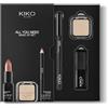 KIKO Milano All You Need Make Up Set, Kit Makeup Con: Rossetto, Ombretto E Matita Occhi