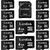 LerDisk - Scheda di memoria Micro SD da 4 GB, confezione da 12 pezzi