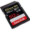 SanDisk Extreme PRO 512GB SDXC Memory Card up to 170MB/s, UHS-1, Class 10, U3, V30