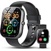 QXQ Smartwatch Uomo Donna, Effettua/Risposta Chiamate, 1.91 Orologio Smart Watch con Contapassi/Sonno/SpO2/Cardiofrequenzimetro, 110+ Sportive, Impermeabile IP68, Orologio Fitness per Android iOS