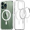 Spigen Cover per iPhone 13 Pro, Ultra Hybrid MagFit, Compatibile con MagSafe - Clear White