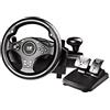 SilteD Simulatore di guida USB per PC, volante per giochi di corse con pedale, adatto per PC/PS3/PS4/XB-OX ONE/NS Switch