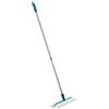 Leifheit Clean & Away Telescope Scopa lavapavimenti, Set Leifheit lavapavimenti con panni elettrostatici catturapolvere e manico telescopico