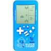 TAQY Modello simpatico cartone animato Console di gioco in mattoni Giochi multiblocco Corsa/Carro armato Macchina da gioco tascabile Retrò Gioco elettronico per bambini Giocattoli portatili (Blue)