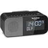 TechniSat 0000/2969 VIOLA CR 1 - DAB+ Radiosveglia con Ricarica Wireless, Nera