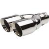 Simoni Racing TRX/92 Terminale di Scarico Universale, Inox