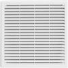 Haco - Griglia Di Ventilazione Ventilazione di plastica manico con protezione insetti: 300 x 300 mm - Bianco