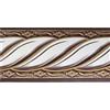 Dundee Deco BD5015 - Carta da parati autoadesiva in finto stile vittoriano, in stile vittoriano, con corda color malva, design astratto, rotolo da 10 m x 5 cm