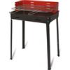 Seven Italy Flavia s/r 55 - Barbecue in ferro artigianale a carbone - 55,5x29,5cm