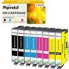 Sqwekd Cartucce Compatibili per 604XL per Epson Expression Home XP-2200 XP-2205 XP-3200 XP-3205 XP-4200 XP-4205 Workforce WF-2910 WF-2930 WF-2935 WF-2950 (2 Nero, 2 Ciano, 2 Magenta, 2 Giallo)
