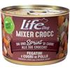 CT-TRONICS Life Dog Mixer Crocc Cibo umido per cani, confezione da 10 lattine x 150 g (Fegatini)