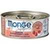 Generic MONGE UMIDO PER GATTI SUPREME Sterilised Tonno con Riso Integrale e Goji 6 SCATOLETTE DA 80 Gr