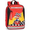 Franco Panini. Zainetto Asilo Mario Kart 31x22x10 cm Prodotto Ufficiale