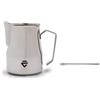 LELIT Bricco per Latte 75Cl & Penna per Latte Art - PLA301L - Argento
