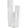 Caterserve Bicchieri di plastica forti tazze di birra di grande qualità trasparente riciclabile PP (mezza pinta a linea 100 pezzi)