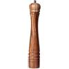 DeroTeno Macina pepe, Macinapepe, Macinino in ceramica dura e regolabile, Legno di acacia, Altezza 30 cm