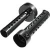 Kacepar Silenziatore per moto, KACEPAR 35mm DB Killer Muffler Baffle, Silenziatore universale per tubi di scarico, Silenziatore rimovibile, Nero, 2 pezzi