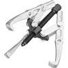 EffektWerk - Estrattore per ingranaggi a 3 ganasce - 6/15 cm - Kit di rimozione cuscinetto ruota per puleggia stretta, volano e disco freno - Per impieghi gravosi con ganasce reversibili