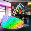 BRILONER - Set di estensione Pimp your Stripe Striscia LED da 4 m, protezione dagli schizzi IP44, dimmerabile, programmi di colore, RGB colorato, bianco caldo, accorciabile, da esterno, LED striscia