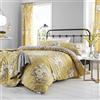 Catherine Lansfield CANTERBURY OCHRE SET COPRIPIUMINO 200X200+2(50X80)
