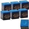 Jagowa 6 cubi per stecca da biliardo antiscivolo e gesso, accessori per tavoli da biliardo
