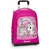 Franco Cosimo Panini TOKIDOKI - Zaino Scuola Trolley Ufficiale Tokidoki Bambine e Ragazze, Maniglia Regolabile, Spallacci Imbottiti e Regolabili, Ruote 90 mm Sostituibili, Fondo Preformato Impermeabile, 36x47Hx23 cm, Rosa
