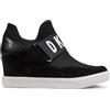 DKNY Cosmos, Scarpe da Ginnastica Donna, Black, 39 EU
