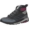 adidas Terrex Trailmaker Mid GTX W, Stivali da Escursionismo Alti Donna, NEGBÁS/NEGBÁS/PLAHAL, 37 1/3 EU