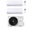 Bosch Climatizzatore Dual Split Climate 6000i 9+9 con 5000M 41/2 E Inverter R 32 Wi-Fi Incluso Classe A+++ ,