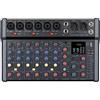 Weymic A100 Professional Mixer for Recording DJ Stage Karaoke Music Application w/ 99 DSP Effect USB Drive for Computer Recording Input, XLR Microphone Jack, 48V Power for Professional (10-Channel)