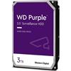 Western Digital Hard Disk Interno 3TB 3.5" Sata Western Digital WD per Computer Fisso PC 3000 GB