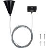 Kit Sospensione 3M Regolabile Trifase Nero